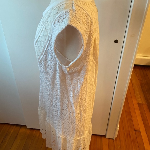 White lace Harlow BCBG dress S - Picture 4 of 11